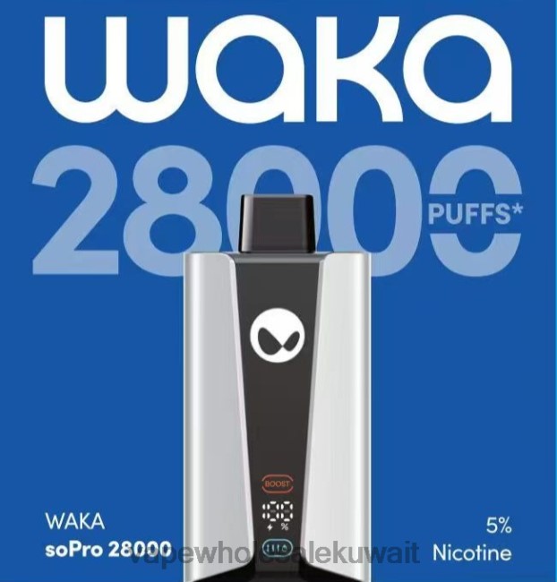 Vape Wholesale Kuwait - RELX WAKA SoPro 28000 نكهة متعددة X8X0831