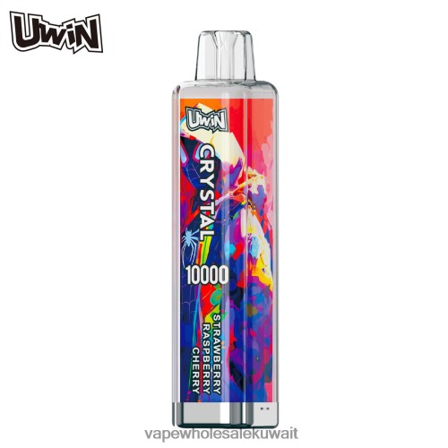 Vape Kuwait - UWIN CRYSTAL 10000 سيجارة للاستعمال مرة واحدة الفراولة، التوت، الكرز 00P2D7