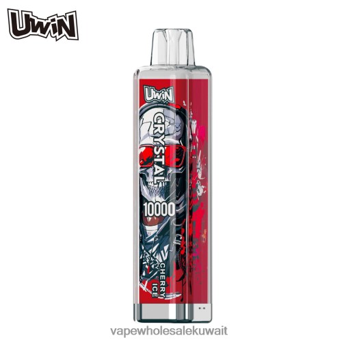 Vape Wholesale Kuwait - UWIN CRYSTAL 10000 سيجارة للاستعمال مرة واحدة جليد الكرز 00P2D6