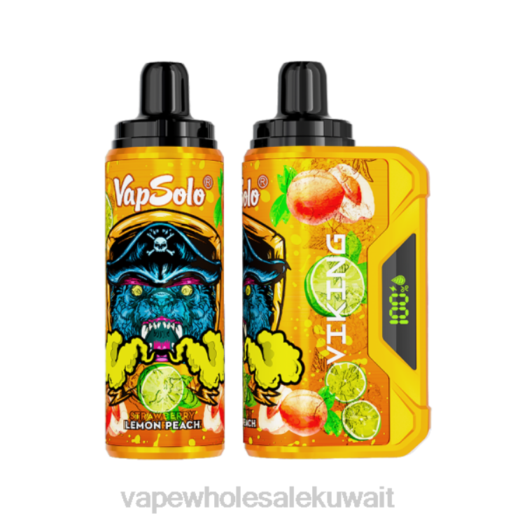 Vape Store - Vapsolo VIKING vape القابل للتصرف خوخ ليمون XNJR135