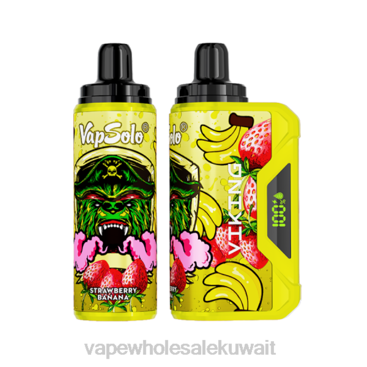 Vape Wholesaler - Vapsolo VIKING vape القابل للتصرف موز فراولة XNJR137