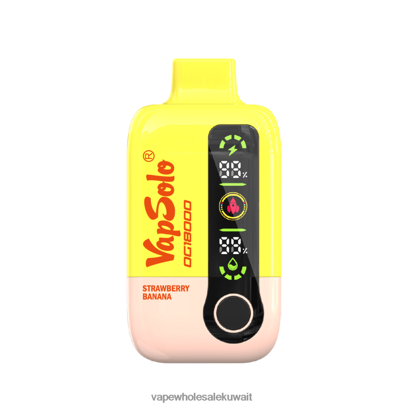 Vape بالجملة - VapSolo dg18000 موز فراولة FXH8208