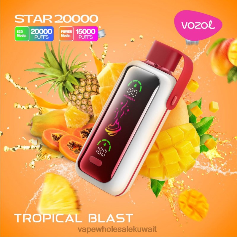 Vape Kuwait - VOZOL STAR 20000 6PP4X2 الانفجار الاستوائي