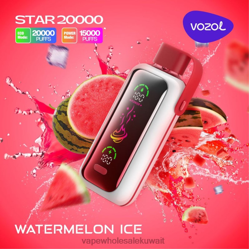 Vape Shop - VOZOL STAR 20000 6PP4X3 ثلج البطيخ