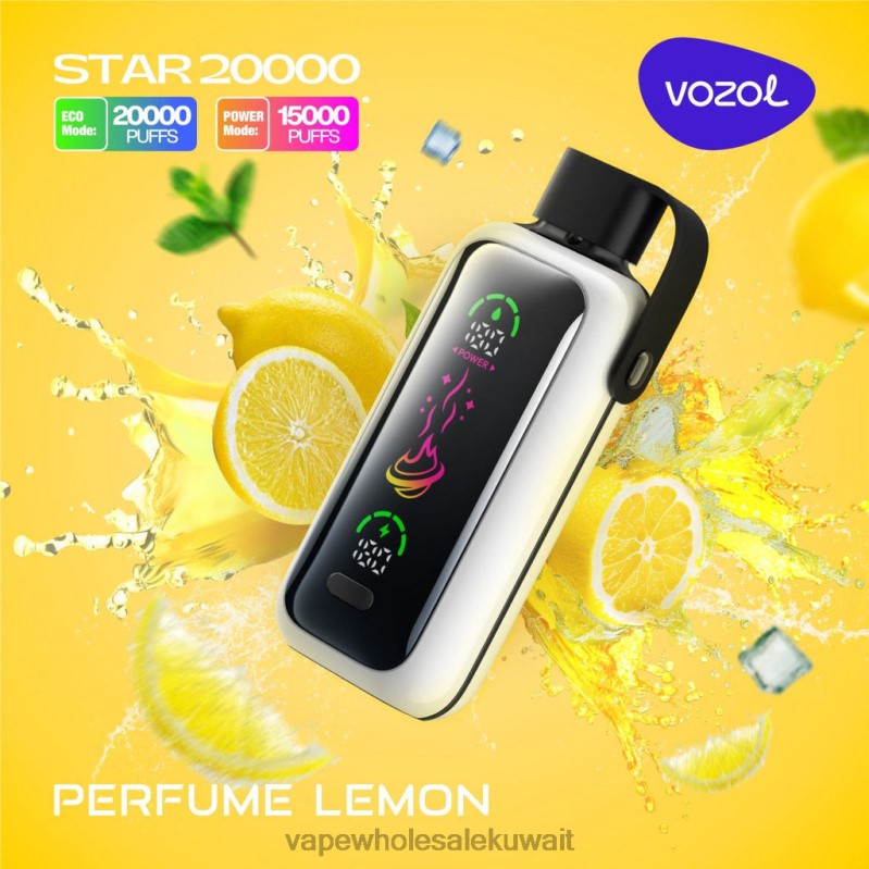 Vape Wholesaler - VOZOL STAR 20000 6PP4X17 عطر الليمون